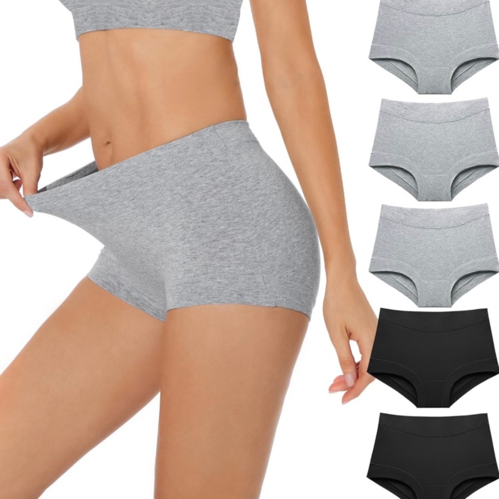✨High quality ✨MigbBoy Shorts Underwear for Women

Pack(3gray+2black)